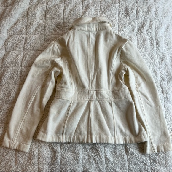 Cream sweatshirt jacket - Picture 2 of 7